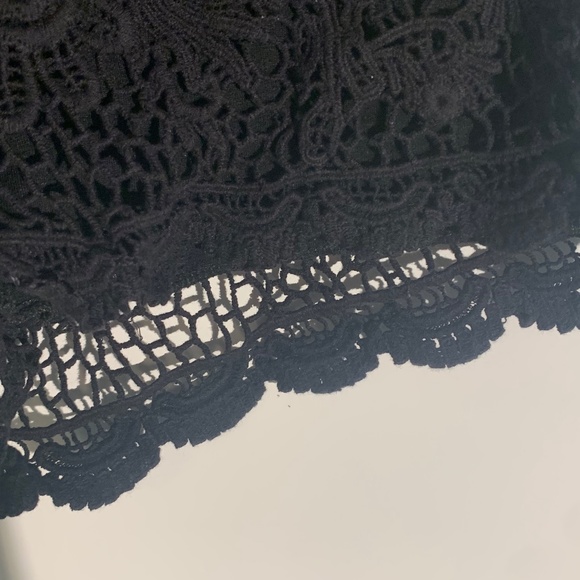 Black Lace Shorts - Picture 3 of 4